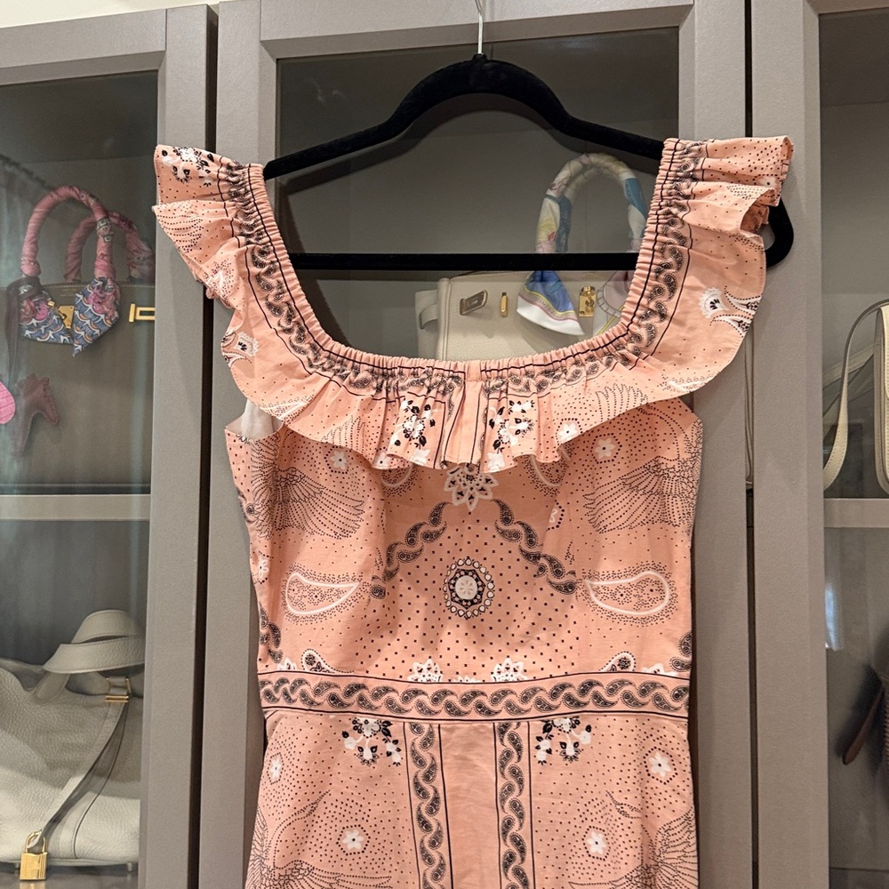 Sandro Pink Paisley Dress - Picture 2 of 8
